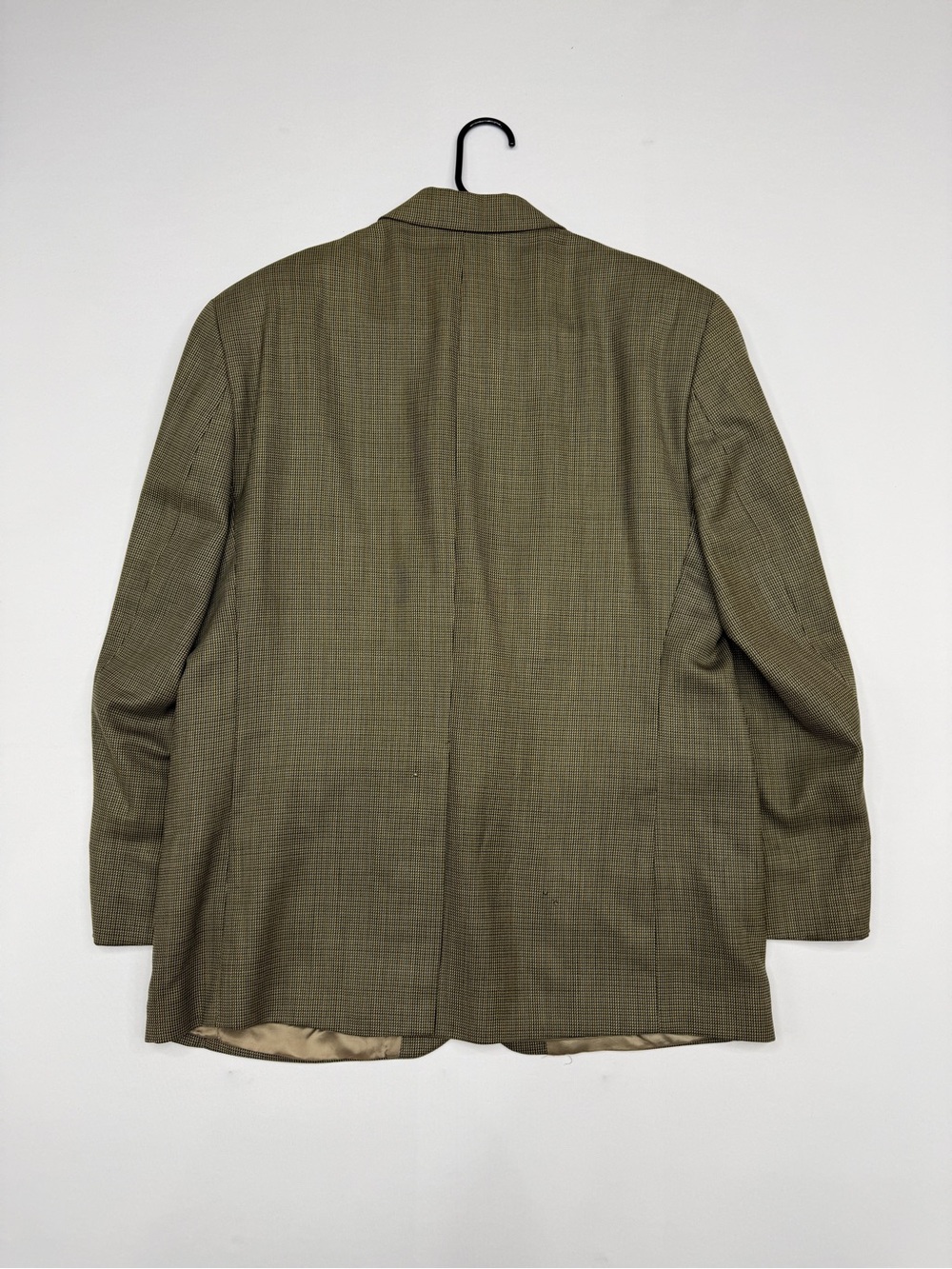 Lauren Ralph Lauren Men's 42S Blazer Jacket Houndstooth Green Brown - Picture 11 of 12